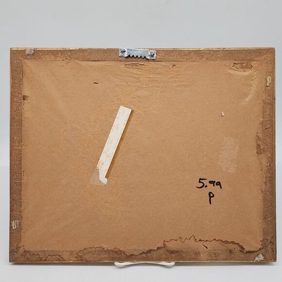 Vintage Framed Bird Illustration by Vortigern Gold Wooden Ornate Frame 13x10" - Picture 7 of 11